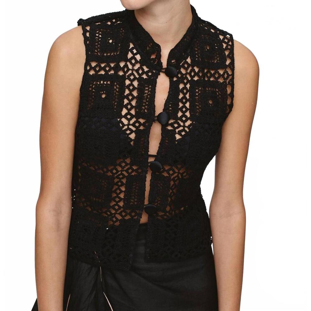 NEW MARLE shri top in black
